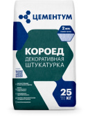 Декоративная штукатурка Короед Цементум