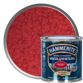 Эмаль «Hammerite» молотковая по ржавчине (красный)