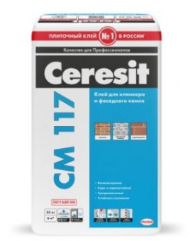 Клей плиточный «Церезит» СМ 117