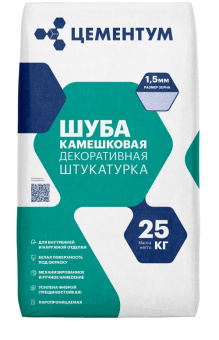 Декоративная штукатурка Шуба Цементум