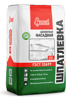 Шпаклевка «Старатели» Фасадная